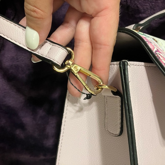 Dune London Floral satchel, top handle, and/or crossbody purse bag - Picture 2 of 6